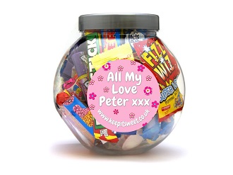 Personalised Sweet Jars | Personalised Sweets | Keep It Sweet 