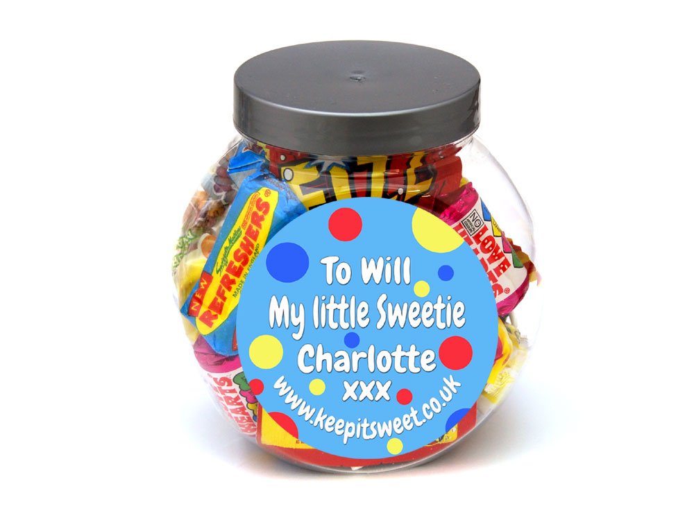 Personalised Jar | Personalised Sweets | Keep It Sweet