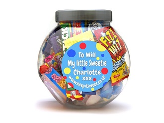Personalised Sweet Jars | Personalised Sweets | Keep It Sweet 