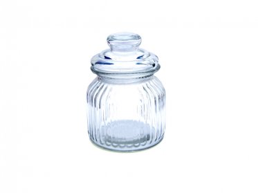 Boutique Glass Sweet Jar 650ml