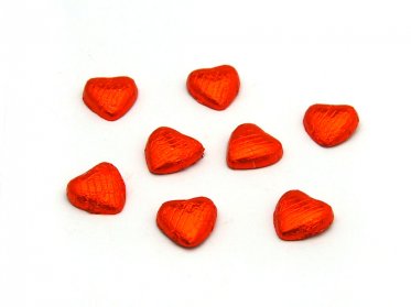 Chocolate Hearts Orange