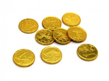 Chocolate Coins Gold Mixed