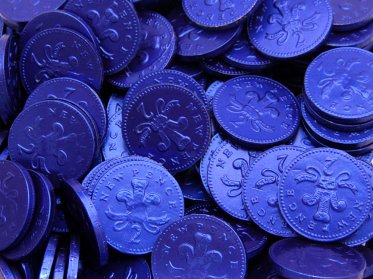 Blue Coins 2p