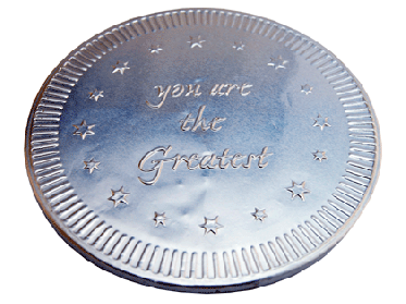 \'Your the Greatest\' Medallion 127mm